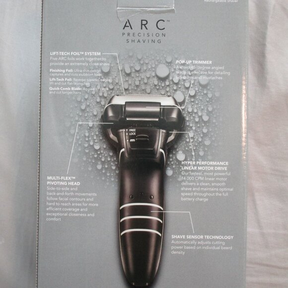 Panasonic ES-LV65-S Arc5 Men's 5-Blade Cordless Shaver - Picture 3 of 4